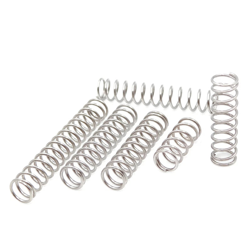 Compression Spring Wire Dia.0.5mm Length 5mm-50mm Small Stainless steel Springs