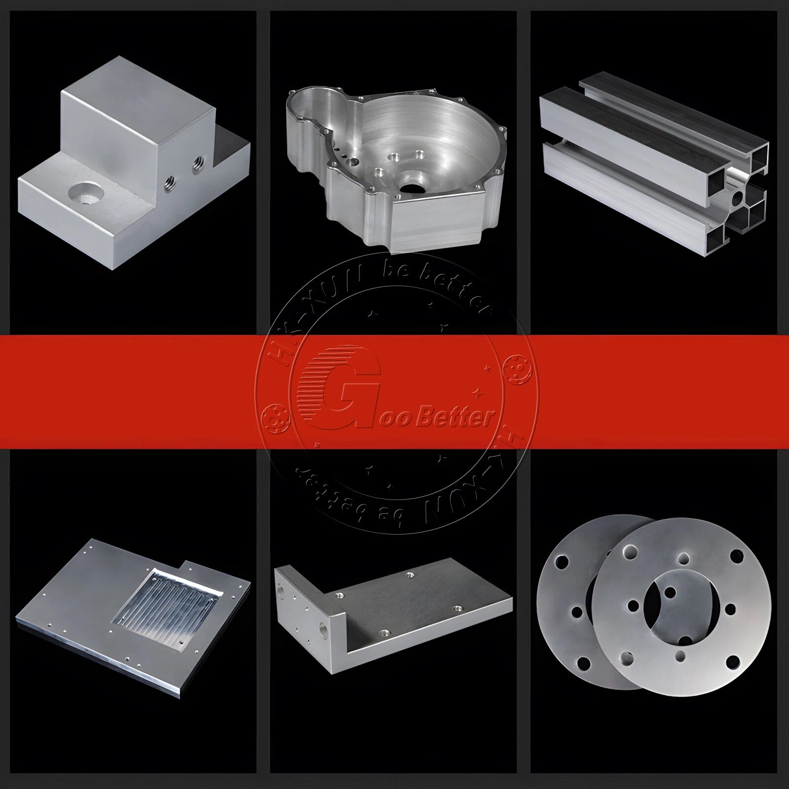 6061 Aluminum Sheet Plate — 1mm to 6mm Thick, Multiple Sizes