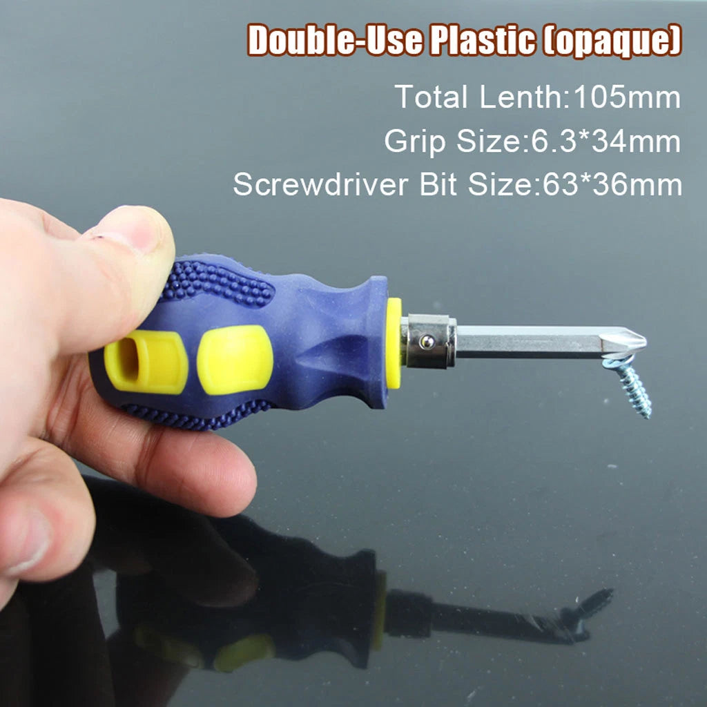Mini Screwdriver Set — Phillips, Slotted & Double-Use Precision Repair Kit