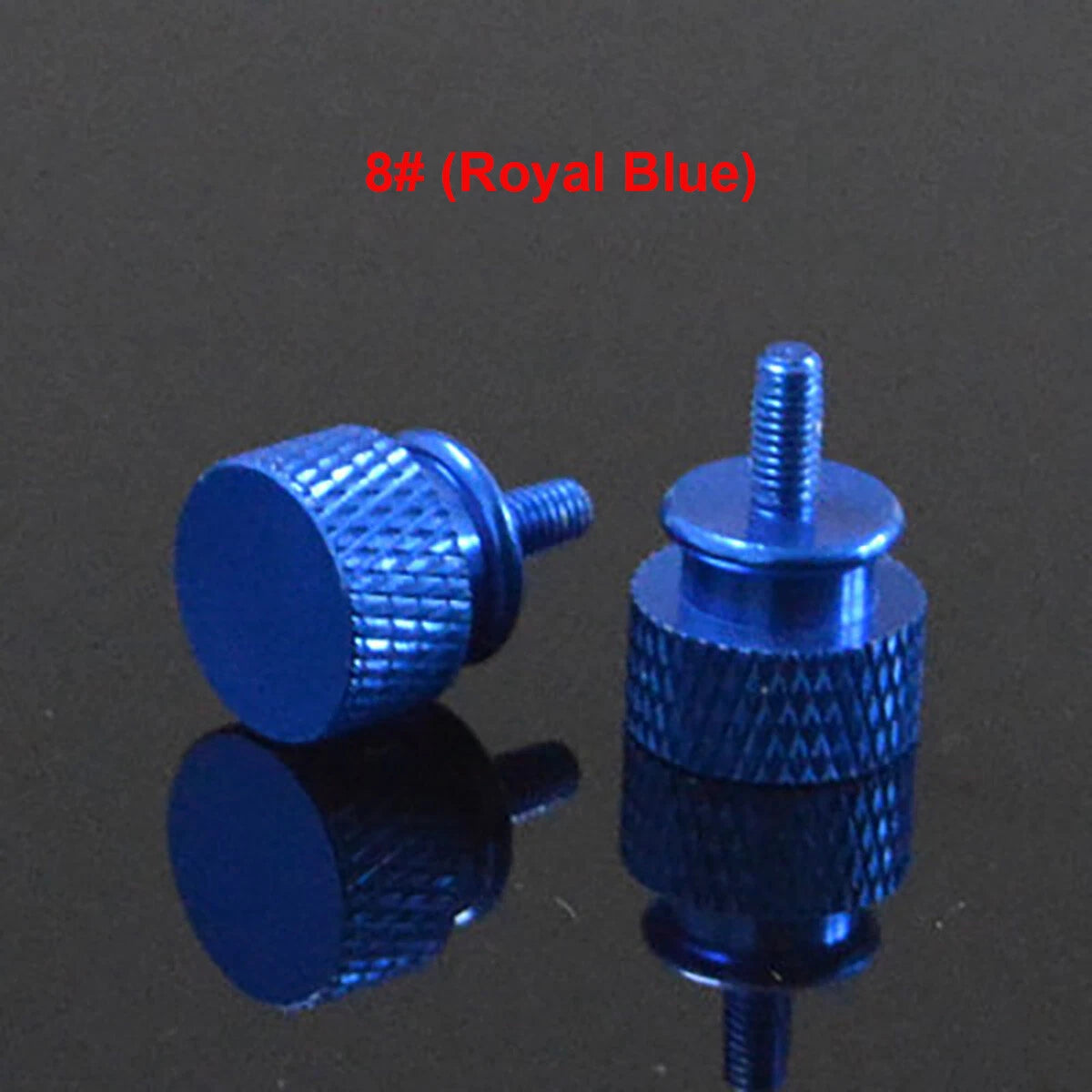 M3 Knurled Thumb Screws – Color Anodized Aluminum Alloy for PC Case Panels