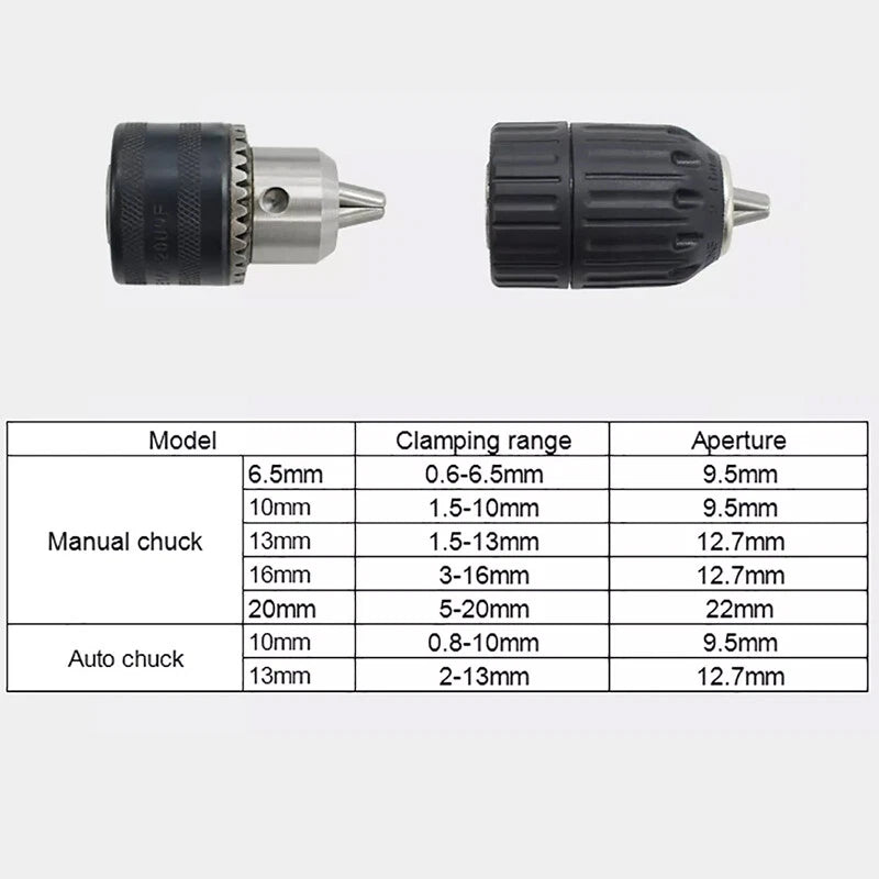 10/13/16mm Drill Chuck Socket Adapter Hex Drill Chuck Converter Impact Wrench