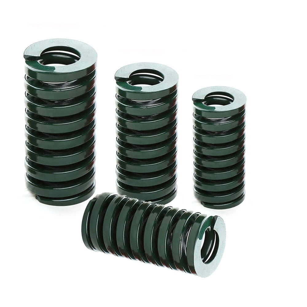 Green Heavy Load Die Mold Spring Compression Springs OD 14mm Length 20mm-100mm