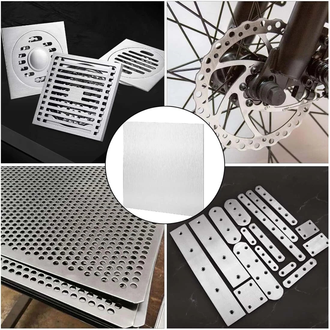7075 Aluminium Sheet Metal Plate 8/10/12/15/20/25/30/40/50mm Thick Various Sizes