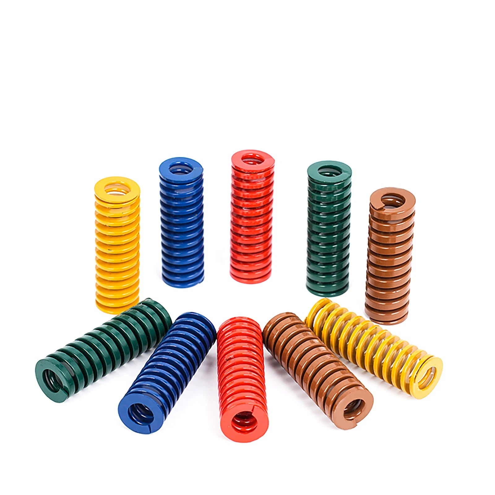 Compression Die Mould Spring O.D 12/14/16mm,Light/Medium/Heavy Duty Load Springs