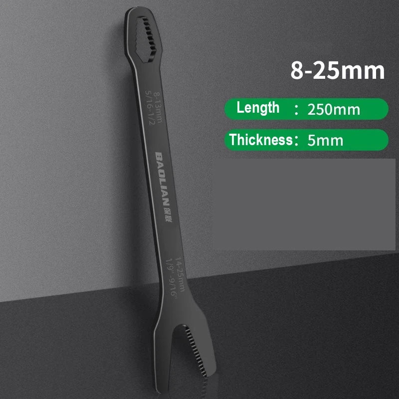 8-24mm Universal Torx Wrench Double-head Self-tightening Adjustable Wrench Tools