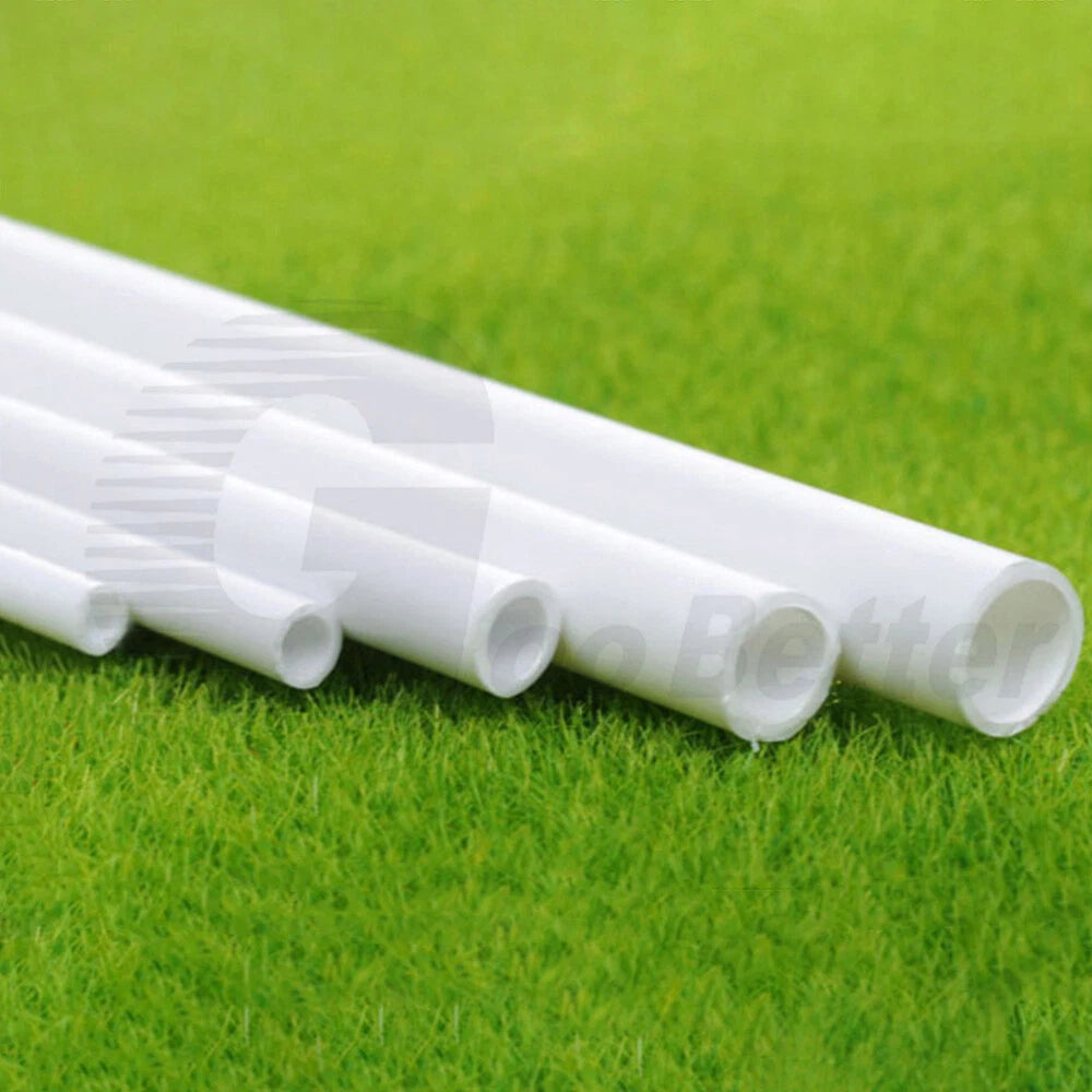 ABS Plastic Round Tube 250mm — Hollow Pipe for Model Making & DIY Craft (2mm–8mm OD)