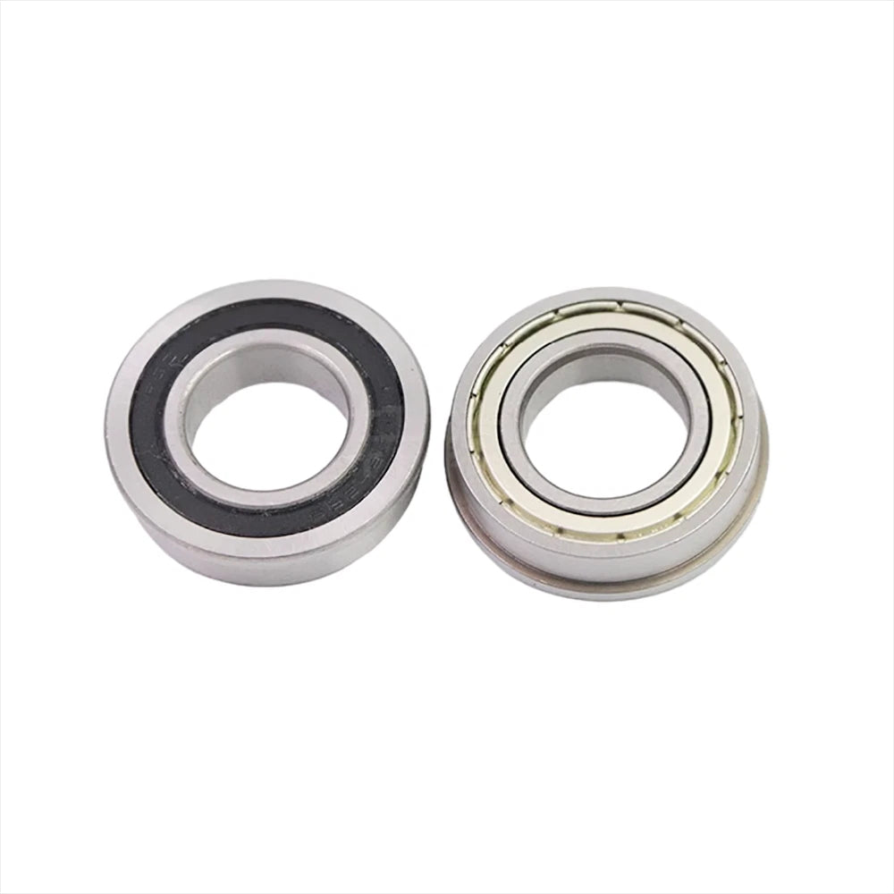 Miniature Metal Flanged Bearings Double Shielded Ball Bearing ZZ Type ID 2mm-8mm