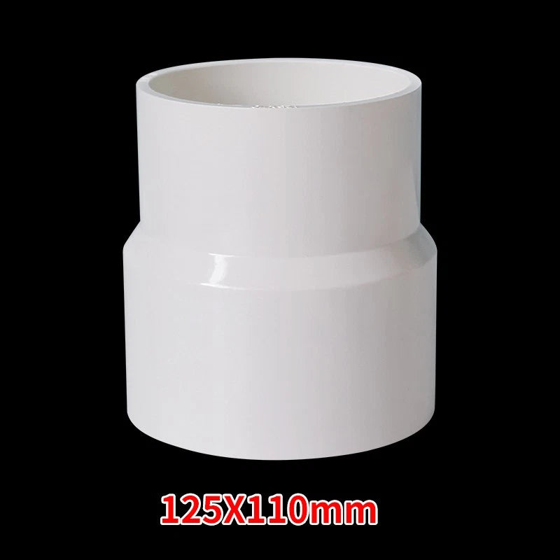 110-200mm PVC Pipe Reducing Plumbing Concentric Connector Coupling Fittings Big