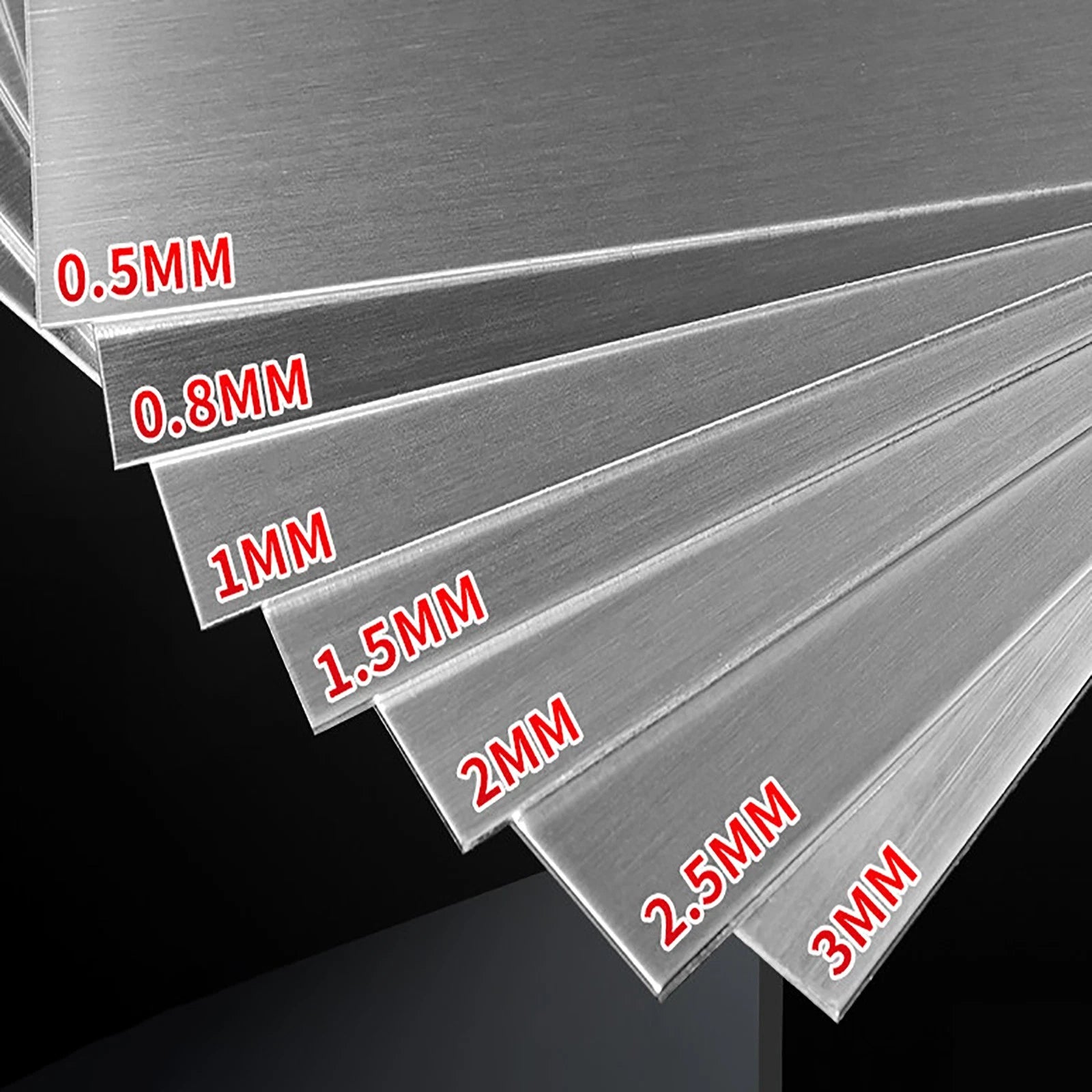Stainless Steel Plate Sheet Metal Panel Solid Board Thickness 0.6 0.8 1.0 - 14mm