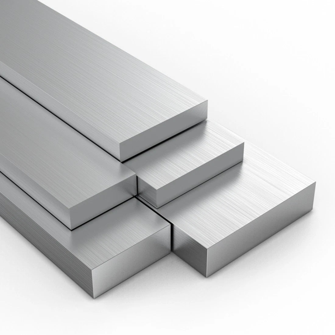 Stainless Steel Flat Bar Plate Grade 304 Various Size & Length 100/200/300/500mm