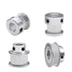 2GT Drive Pulley With Step 16 Tooth - 100 Tooth Bore 4mm - 25mm for 10mm Belt