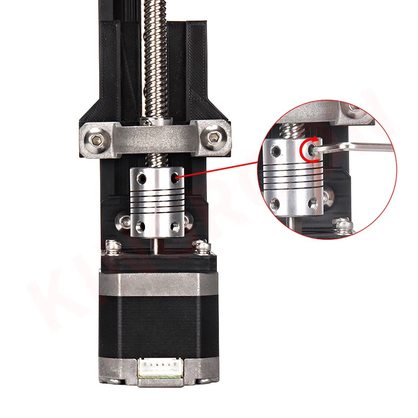 Flexible Shaft Coupling Connector Coupler CNC 3D Printer Stepper Motor 8 - 15mm