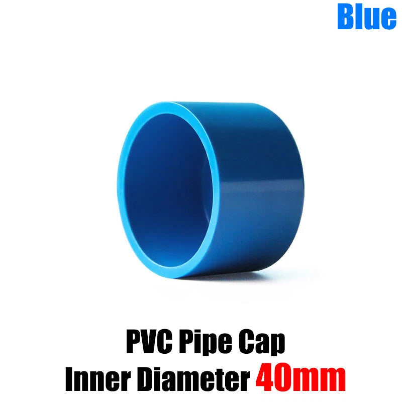 PVC Cap End Caps Plug Blanking ø20mm~160mm Blue Adhesive Drain Pipe Fittings