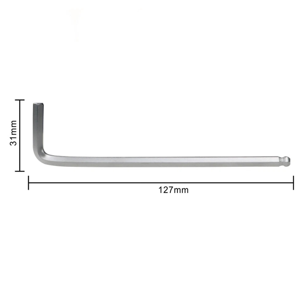 Metric Allen Hex keys 1.5 - 22mm Hexagon Allan Alan Key Long Arm Wrench CR-V