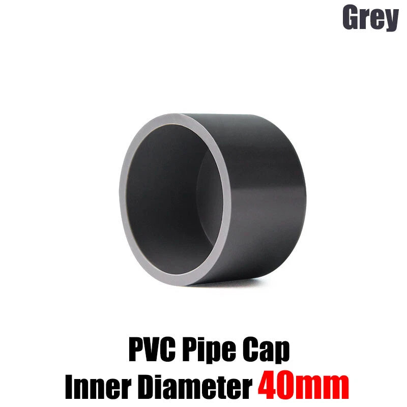 PVC Cap End Caps Plug Blanking ø20mm~200mm Grey Adhesive Drain Pipe Fittings