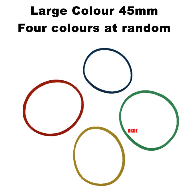 Round Rubber Drive Belt O-Rings Gaskets Washers Seals 15mm–55mm | Multi-Color