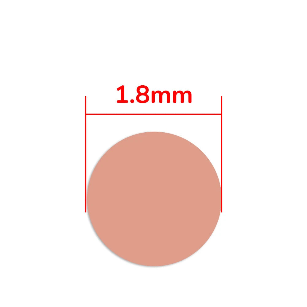 Solid 99.9% Pure Bare Copper Wire Bonsai Jewellery DIY Craft 0.4mm to 2.0mm