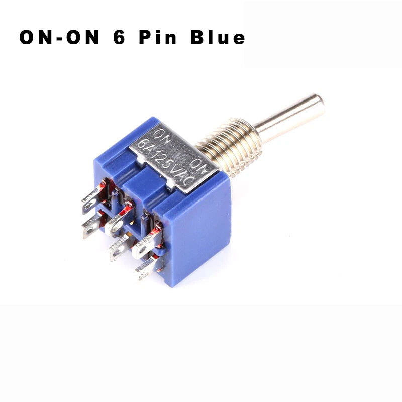 Mini Toggle Switch ON-ON ON-OFF-ON 3 6 9 12 Pin – Dashboard & Model Railway