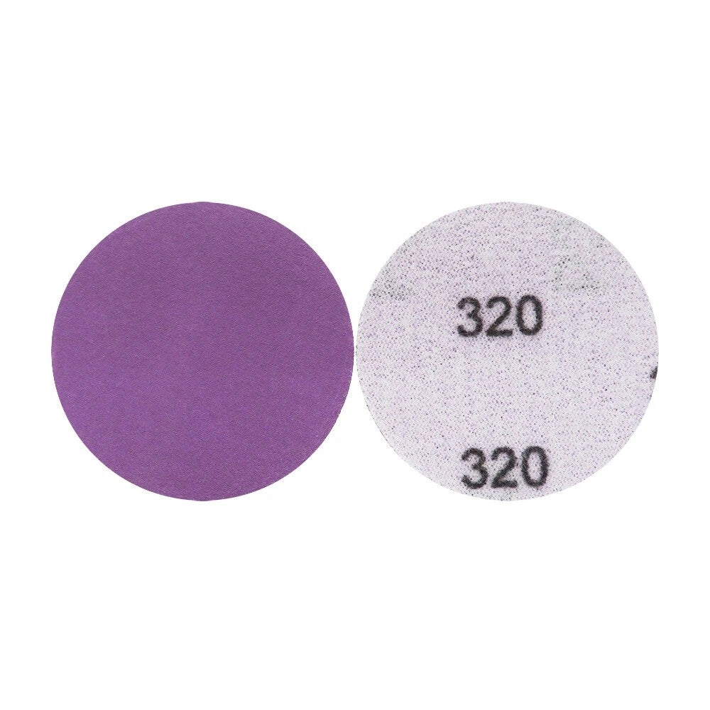 50mm Wet and Dry Sanding Discs 2 inch Sandpaper Hook and Loop Pads Grit 60-10000