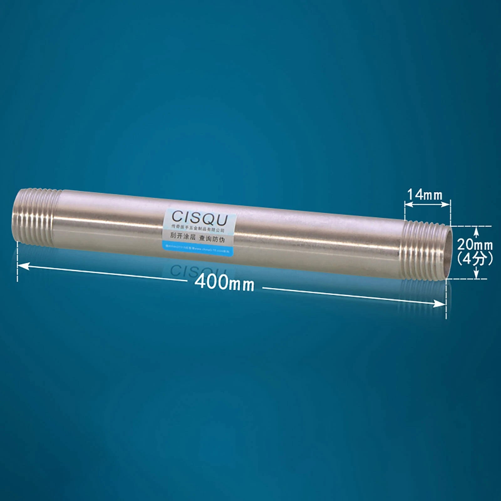 Stainless Steel 201 Male Thread Weld Nipple 1/2" 3/4" 1" | 100–500mm Pipe Fitting
