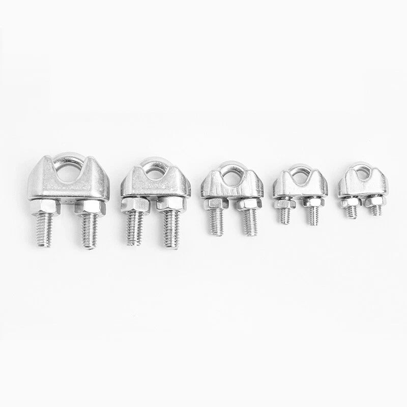Wire Rope Cable Rigging Accessories Turnbuckle Sleeves Pulley Clip Clamp Link