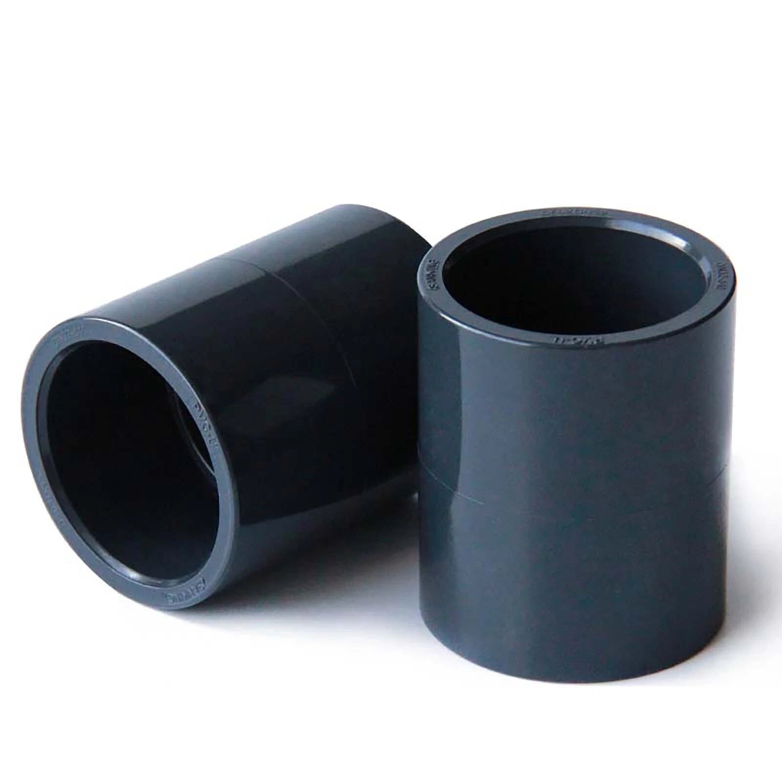 PVC UPVC SOLVENT WELD PIPE FITTINGS FISH POND INDUSTRIAL Plumbing Couping Grey