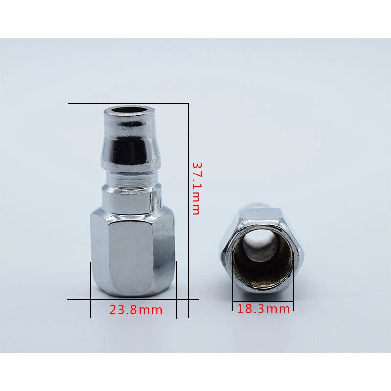 Air Line Hose Coupler Quick Release Female Male Fitting Connector Set Compressor
