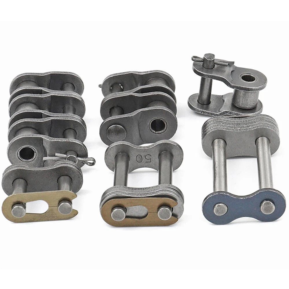 04C to 06C Transmission Drive Chain and Roller Chain Connector Full/Half Buckle