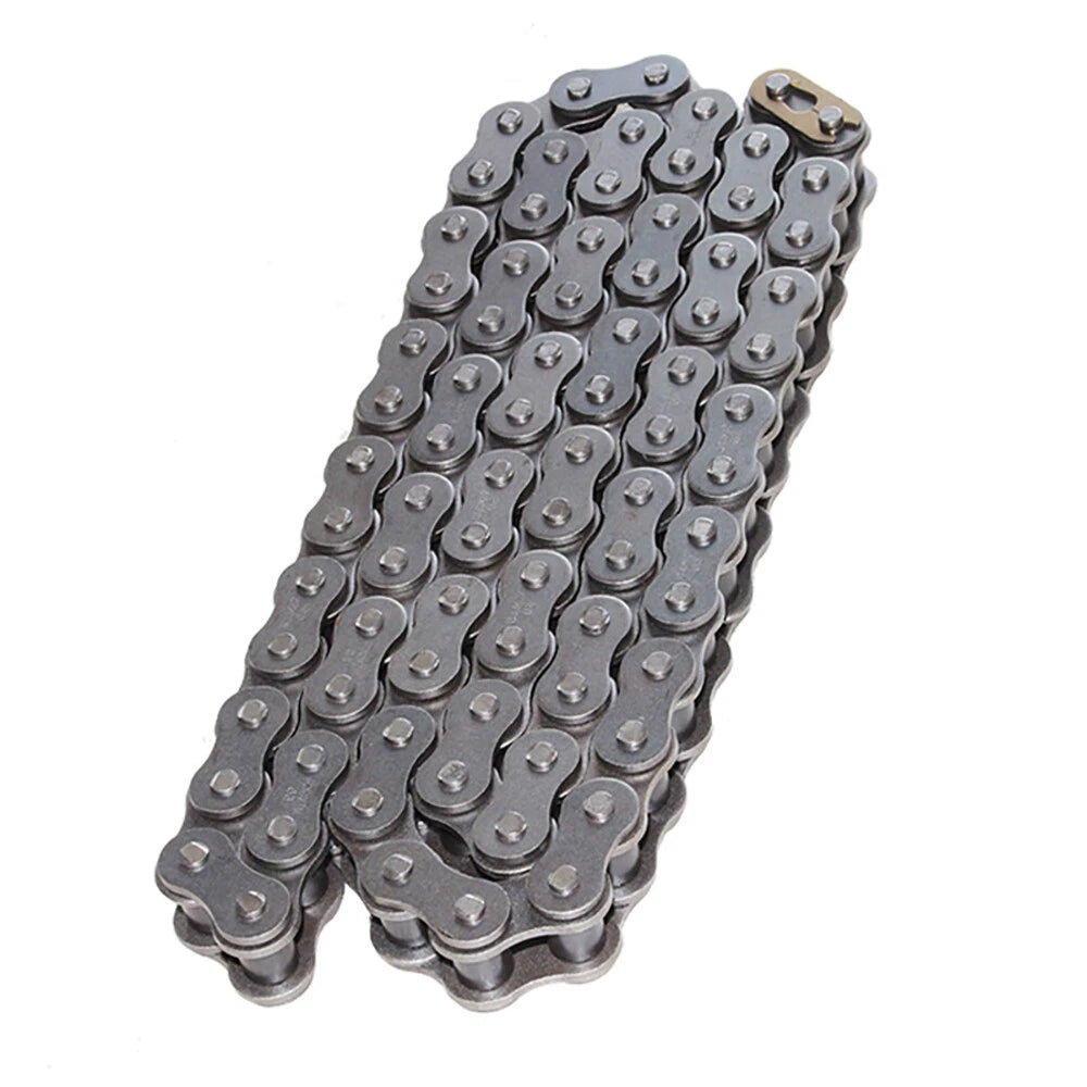 Roller Chain Single Row-Double Row Transmission Chain Manganese Steel 04C 06B