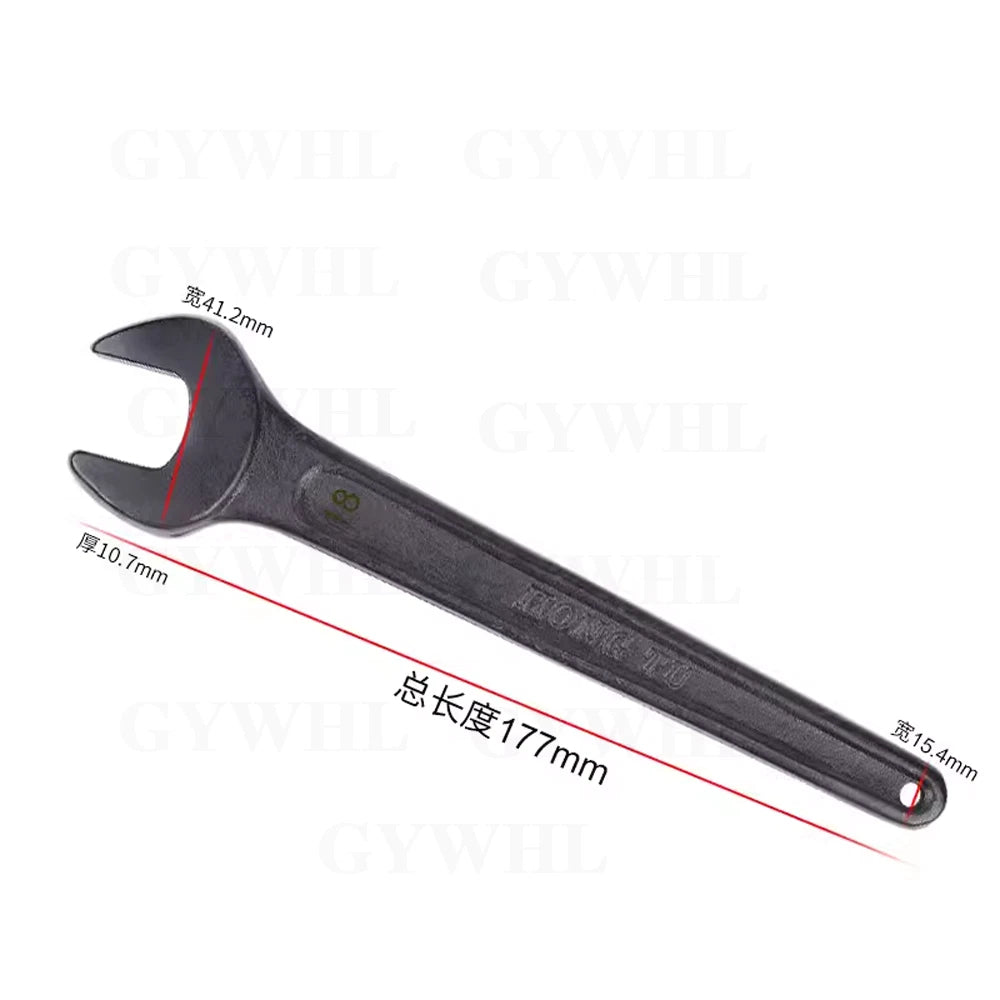 Single Open Ended Spanner Combination Wrench Impact High Carbon Steel HRC 60°