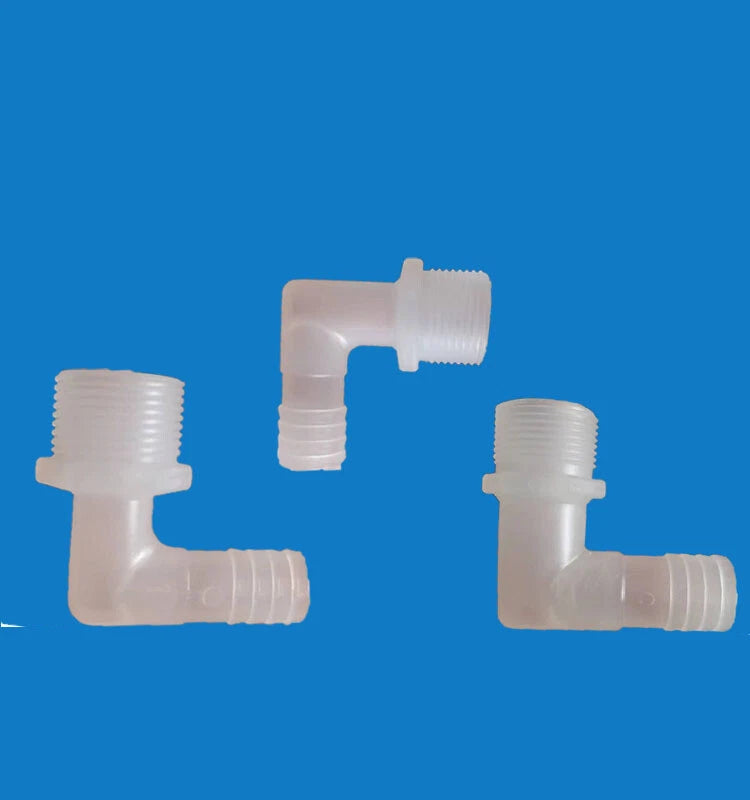 Plastic Hose Barb Fittings — Straight, Reducer, L, T, Y-Shape Pagoda Connectors