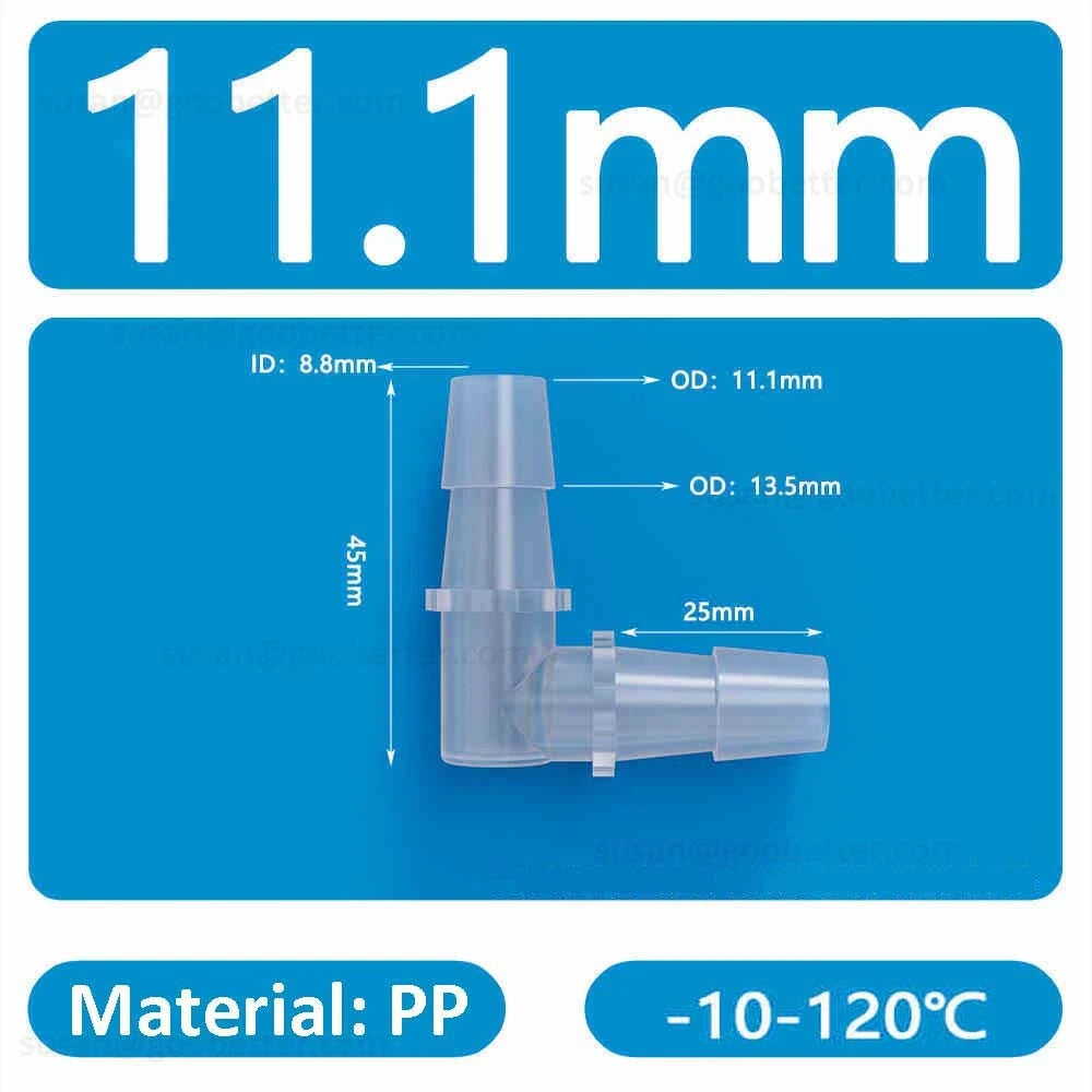 Plastic Barbed Hose Connectors — T-Piece, Elbow & Straight Fittings for Air & Water Lines
