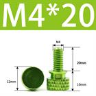 M3 M4 Anodized Aluminum Thumb Screws — Knurled Head Hand Bolts for PC Case, Fishing Rigs & DIY Projects