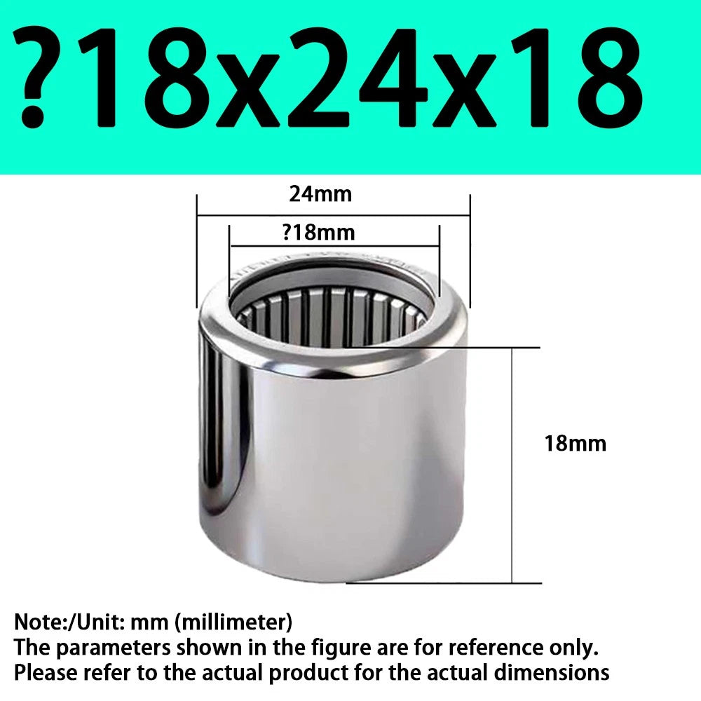INA HK0306~HK1410 Needle Roller Bearings ID 3/4/5/6/7/8~40mm Bearing Steel