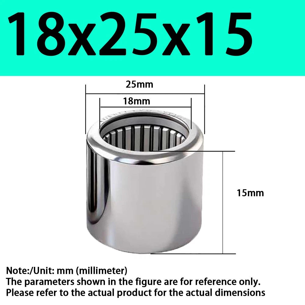 INA HK0306~HK1410 Needle Roller Bearings ID 3/4/5/6/7/8~40mm Bearing Steel