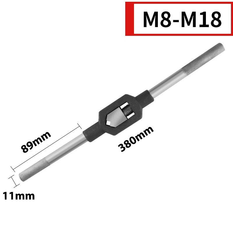 Tap Wrench Handle Alloy Steel Hand Taps Holder Tapping Wrench M2 M3 M6 to M24