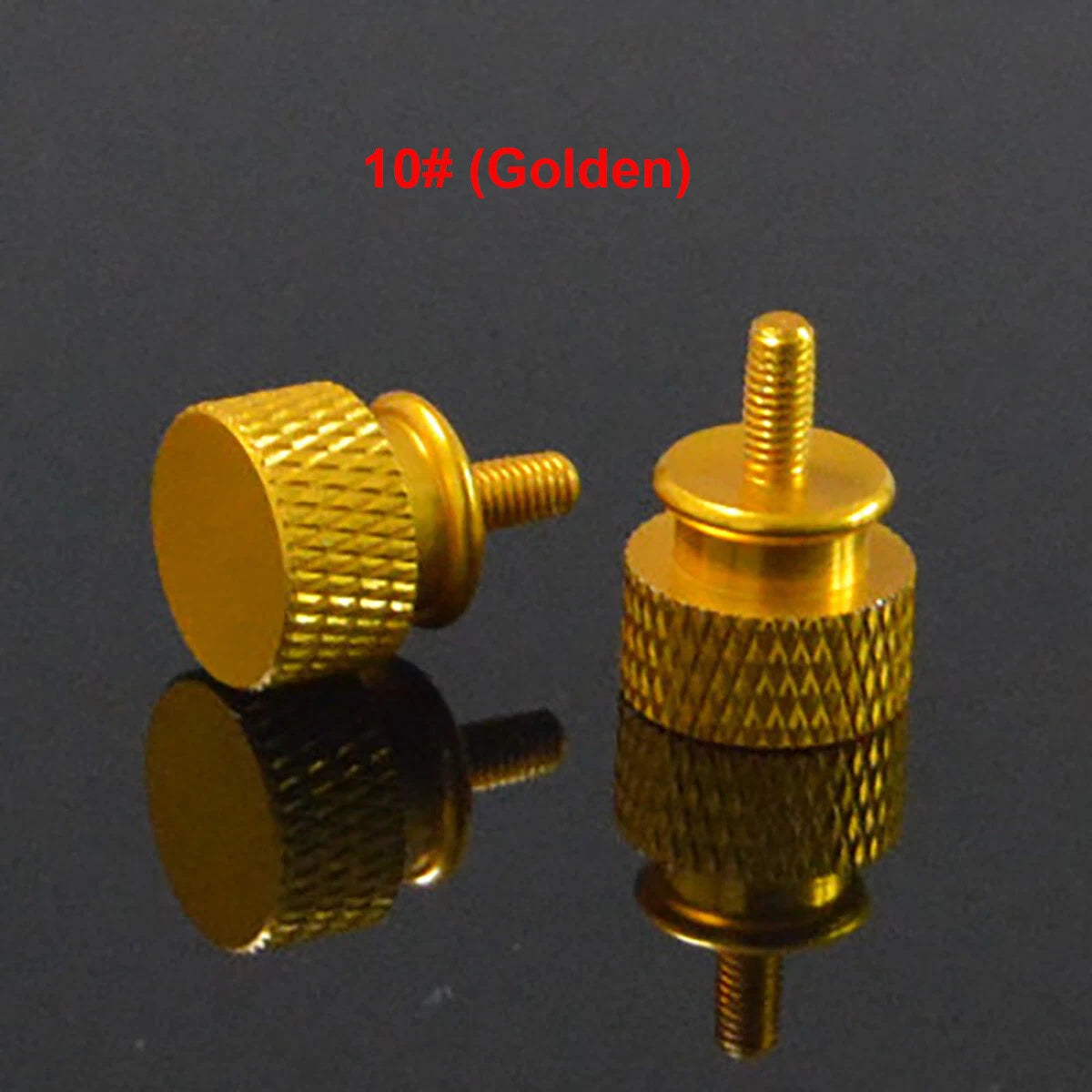 M3 Knurled Thumb Screws – Color Anodized Aluminum Alloy for PC Case Panels