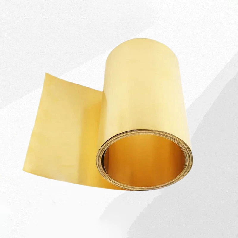 Thin Brass Sheet Strip Roll Metal Foil Shim Plate Thick 0.01mm-1mm Model Making