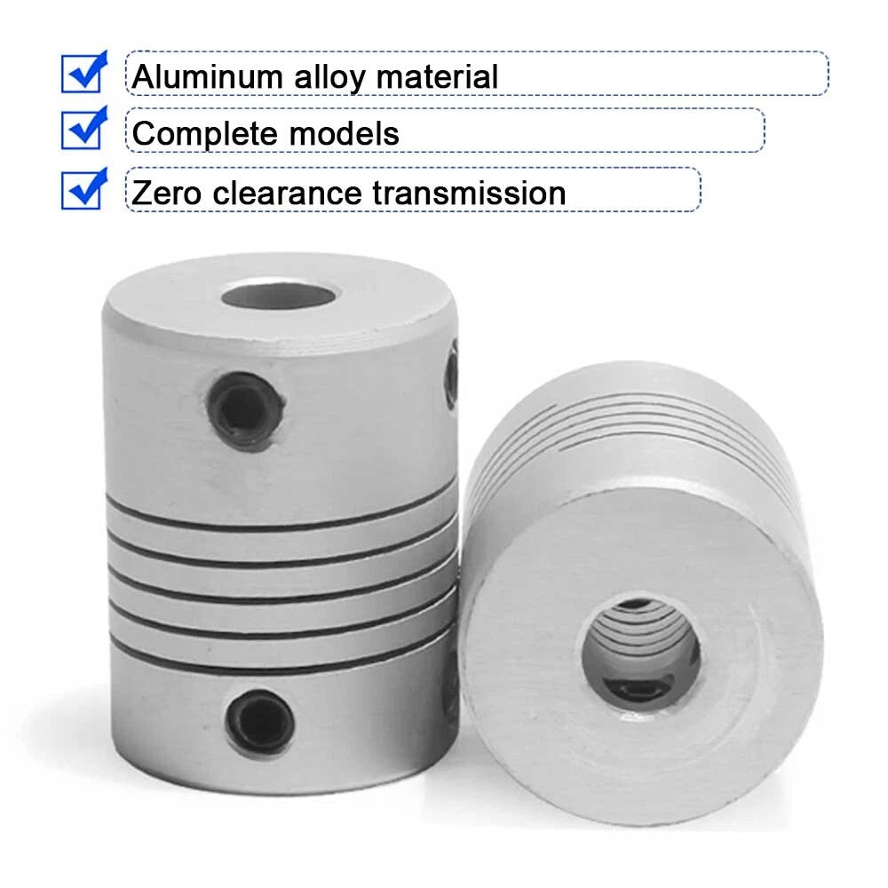 D18*L25 Flexible Shaft Coupling Rigid CNC Motor Coupler 3D Printer 3/4/5/6/7/8mm