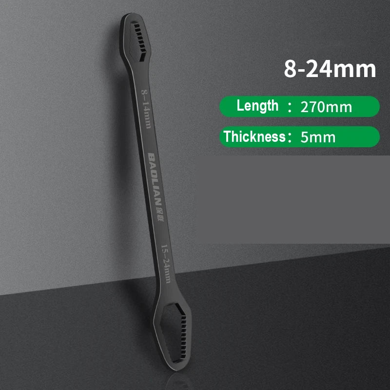 8-24mm Universal Torx Wrench Double-head Self-tightening Adjustable Wrench Tools