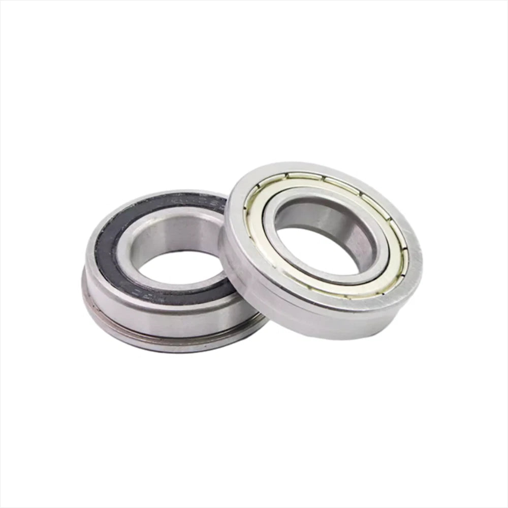 Miniature Metal Flanged Bearings Double Shielded Ball Bearing ZZ Type ID 2mm-8mm