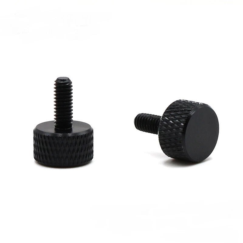 M3 Colored Aluminum Knurled Thumb Screws — 4 Lengths, 10 Colors, Hand - Turn Knob Bolts - HomeDIYer
