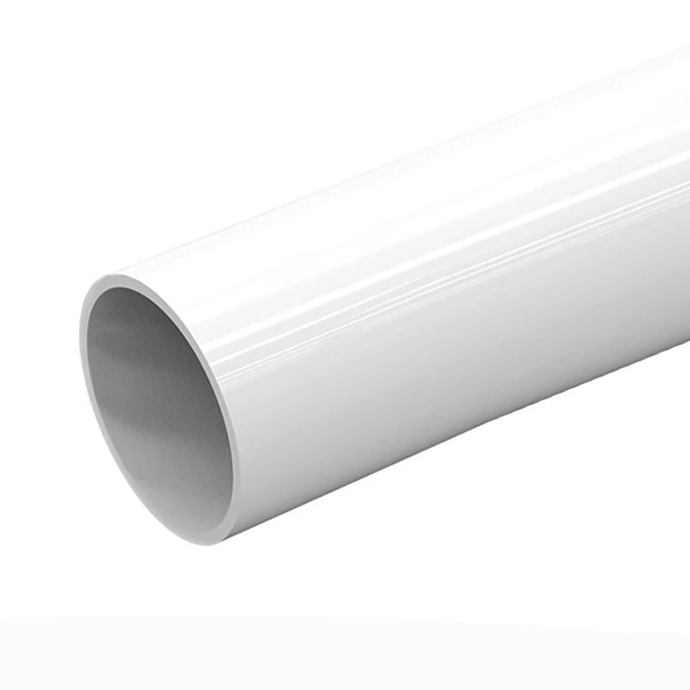 Coloured PVC Round Tube | Solvent Weld Pipe for Plumbing & Aquarium | 20–110mm OD