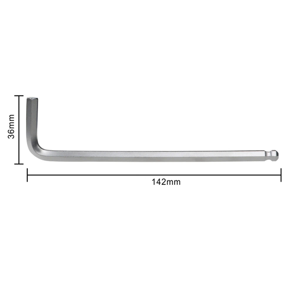 Metric Allen Hex keys 1.5 - 22mm Hexagon Allan Alan Key Long Arm Wrench CR-V