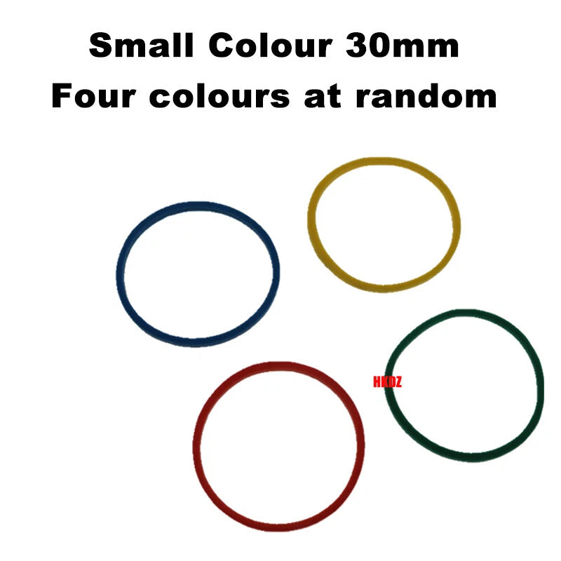 Round Rubber Drive Belt O-Rings Gaskets Washers Seals 15mm–55mm | Multi-Color