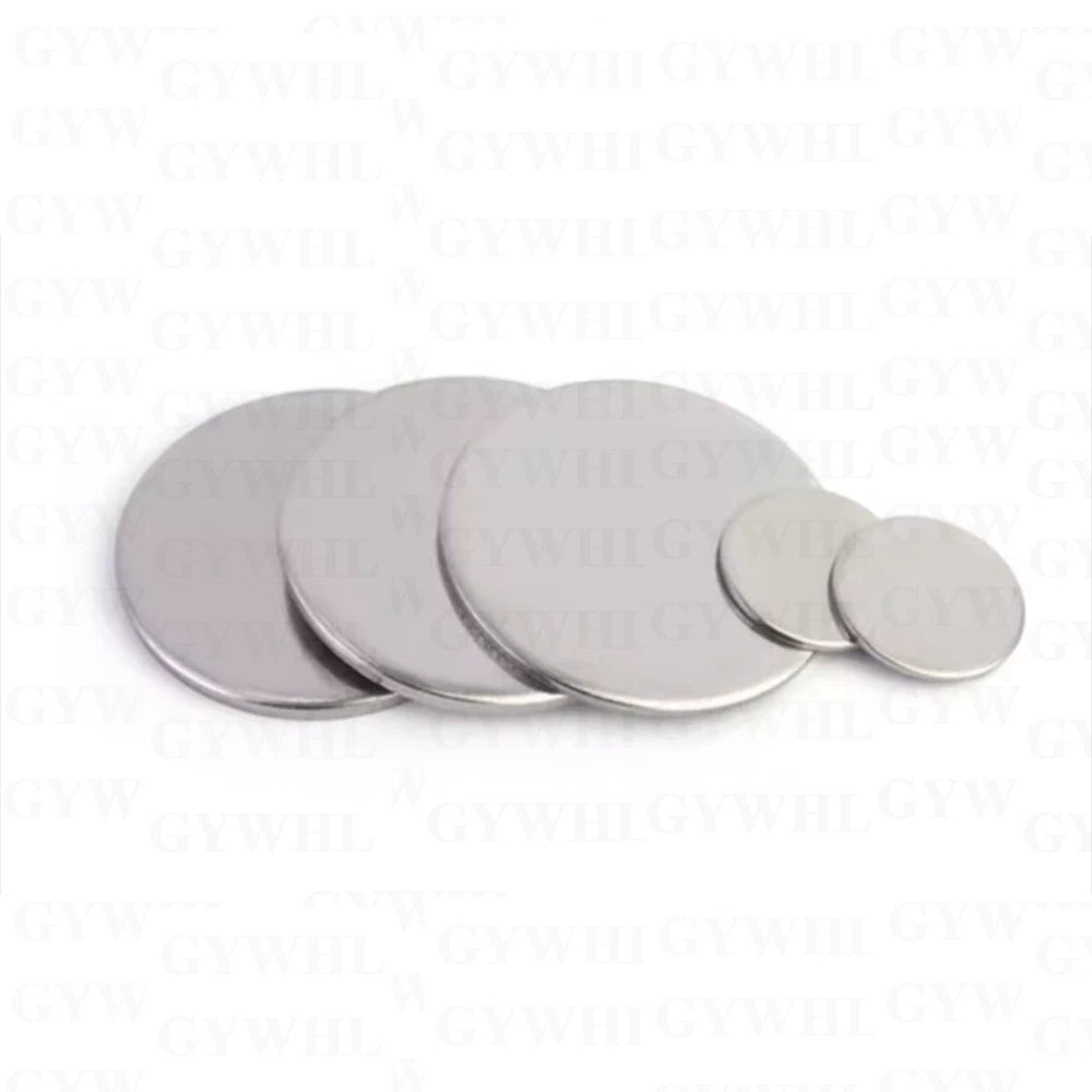 A2 Stainless Steel Blank Round Discs 304 Grade Sheet Metal Precision Laser Cut