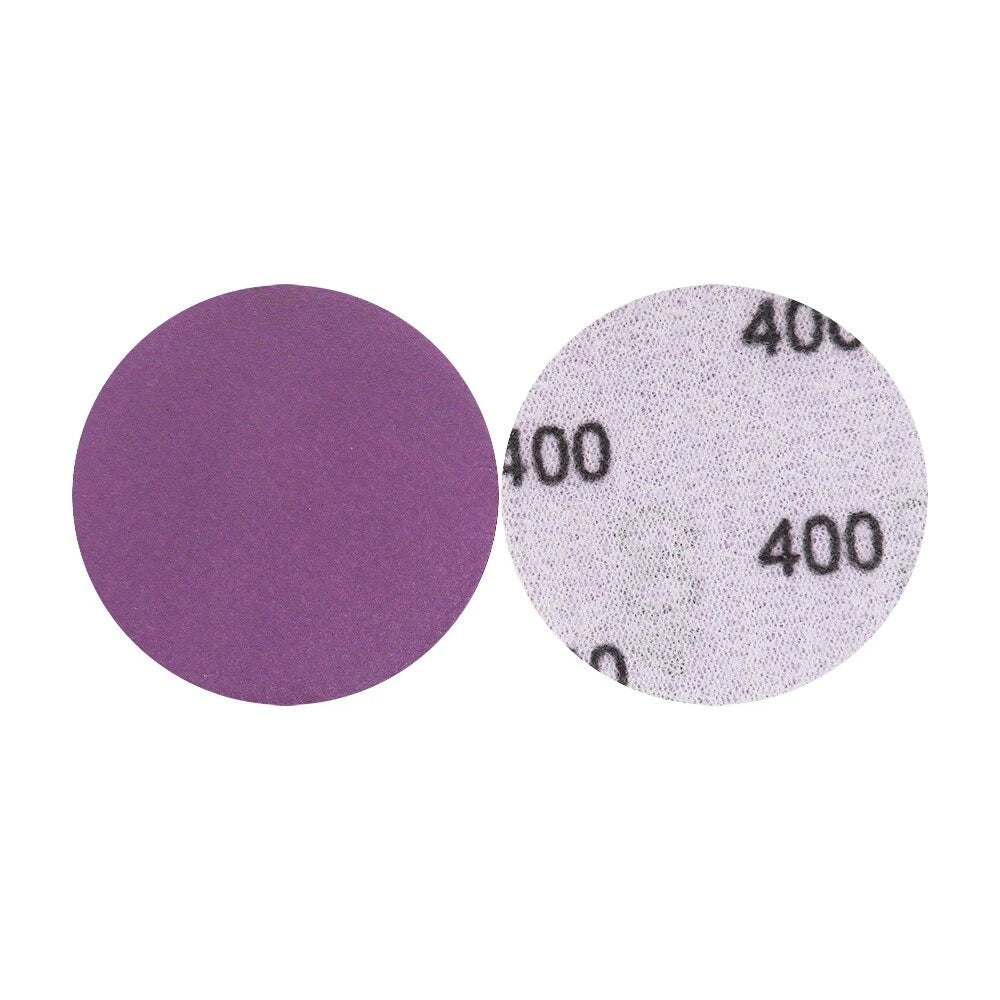 50mm Wet and Dry Sanding Discs 2 inch Sandpaper Hook and Loop Pads Grit 60-10000