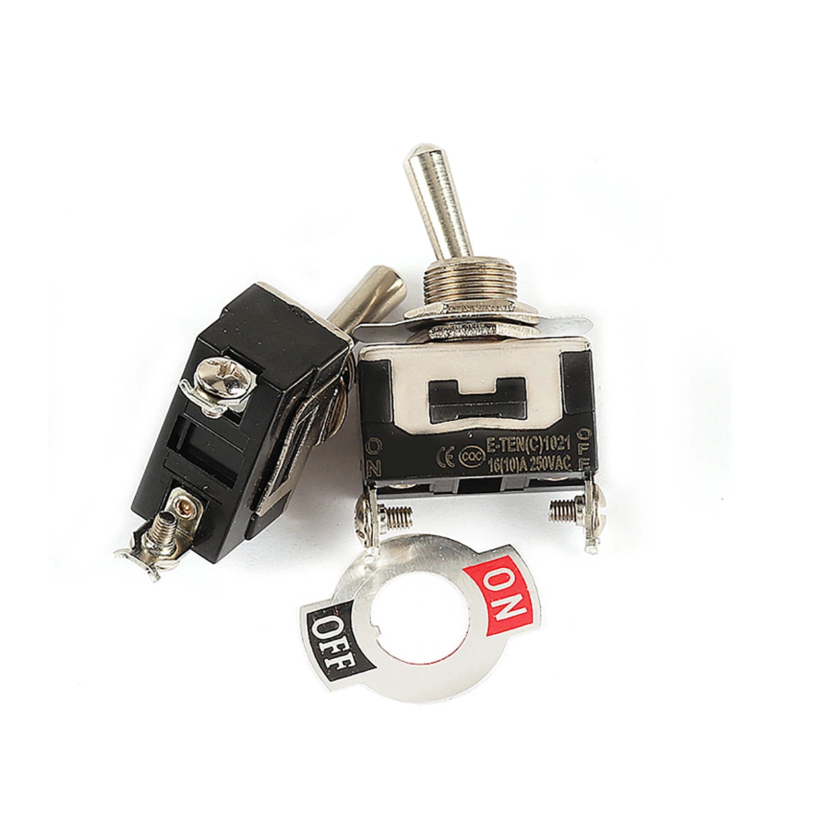 Heavy Duty Toggle Switch — 2 to 12 Position SPST/DPDT, 15A–25A, ON-OFF & ON-OFF-ON