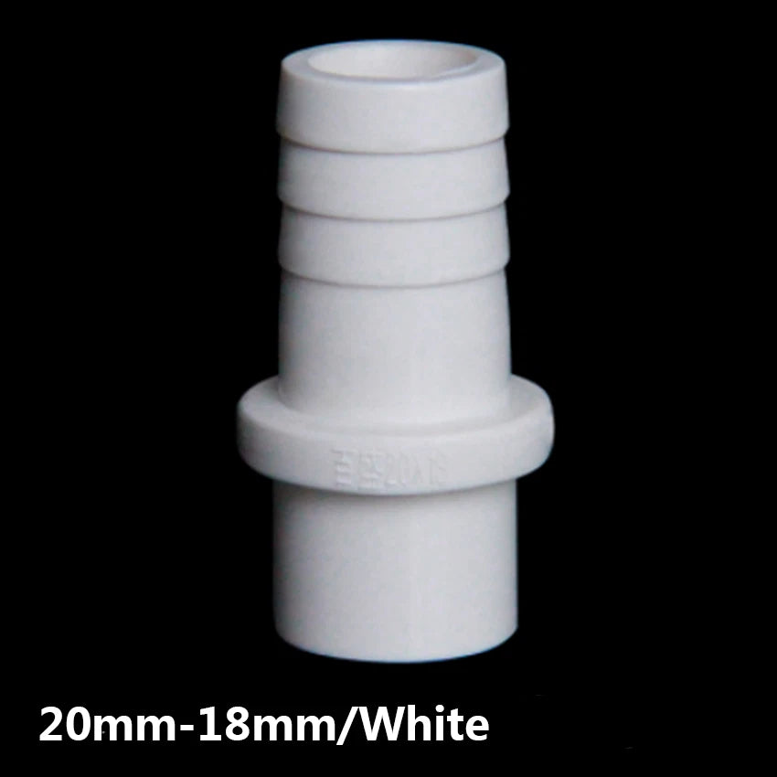 20mm 25mm PVC Pipe Connector Fittings Adapter to Hose OD 5 8 10 12 14 16 18 20mm