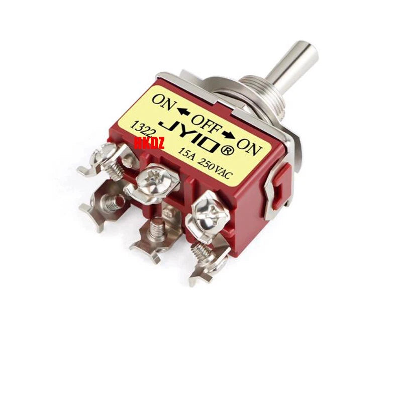 Heavy Duty Toggle Switch — 2/3 Position SPST DPDT, BEM & E-TEN Series, Pin or Screw Terminal